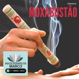 Moxabustão para alivio da dor